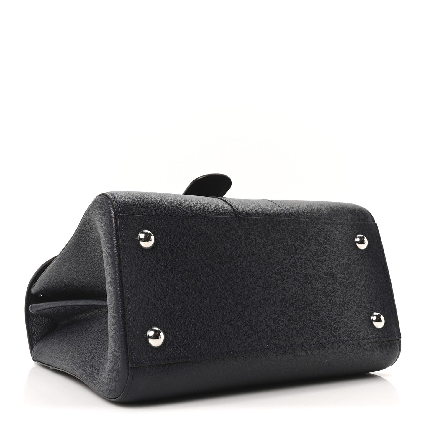 Grained Calfskin PM Brillant Satchel Midnight