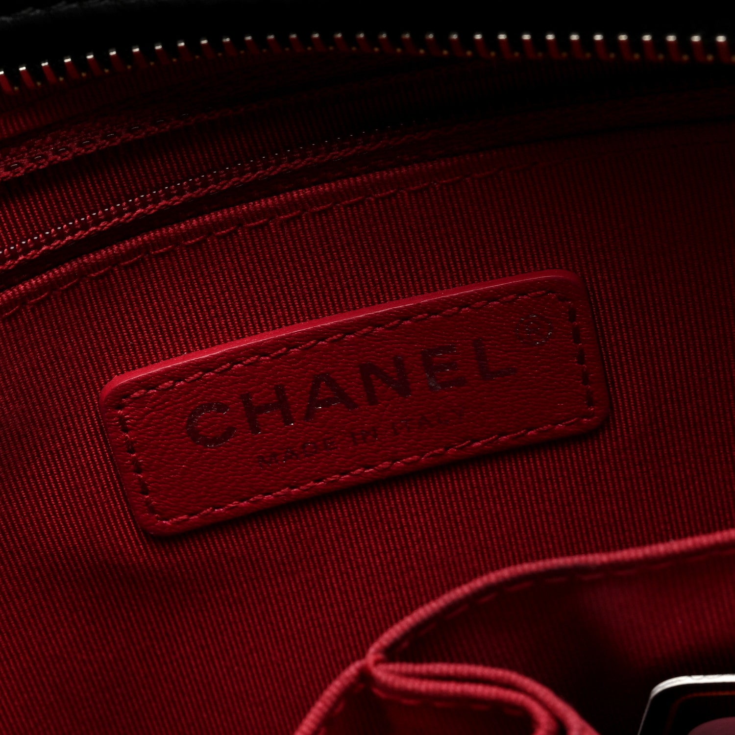 Chanel Aged Calfskin Quilted Large Gabrielle Hobo Black 6 of 10