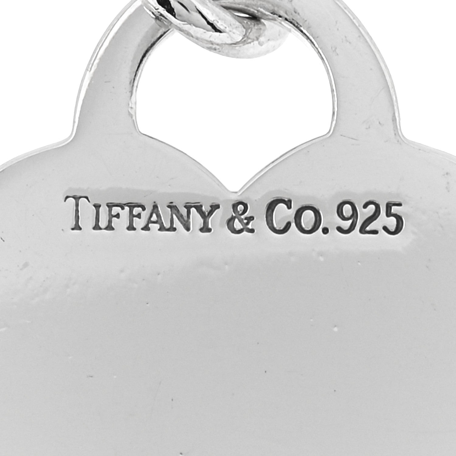 Tiffany Sterling Silver Heart Tag Charm Bracelet 4 of 5
