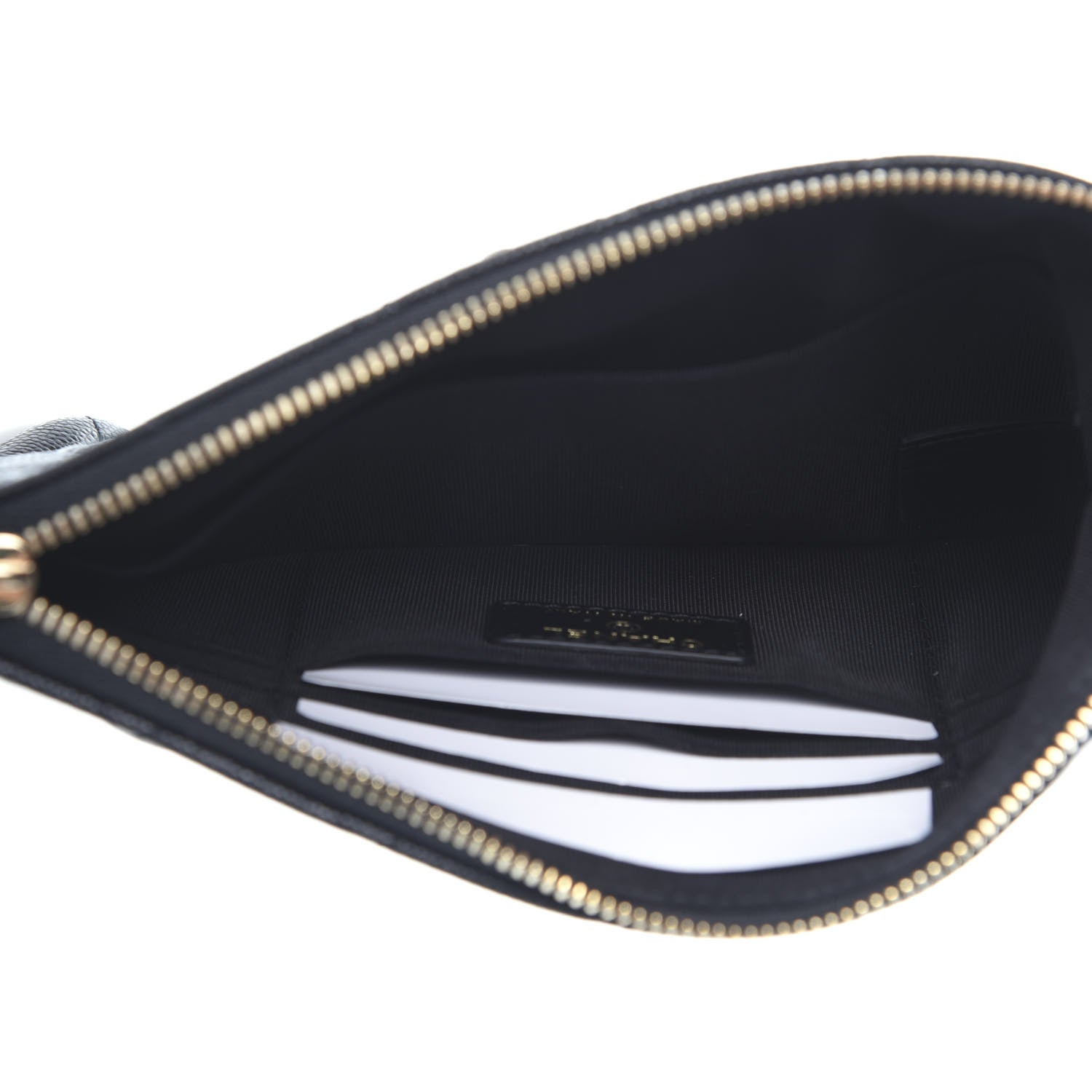 Chanel Caviar Quilted Small French New Wave CC Pouch Black 5 of 7