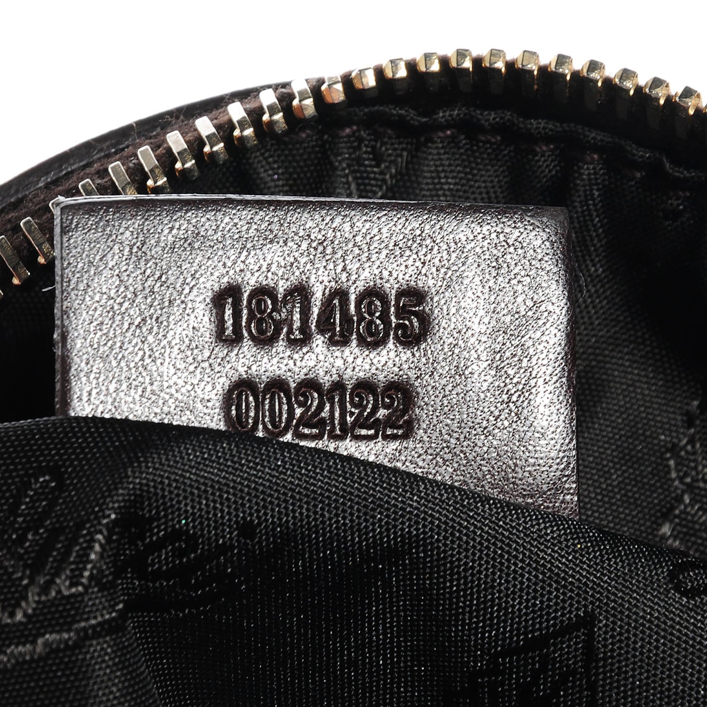 Crystal Monogram Duchessa Small Boston Bag Brown