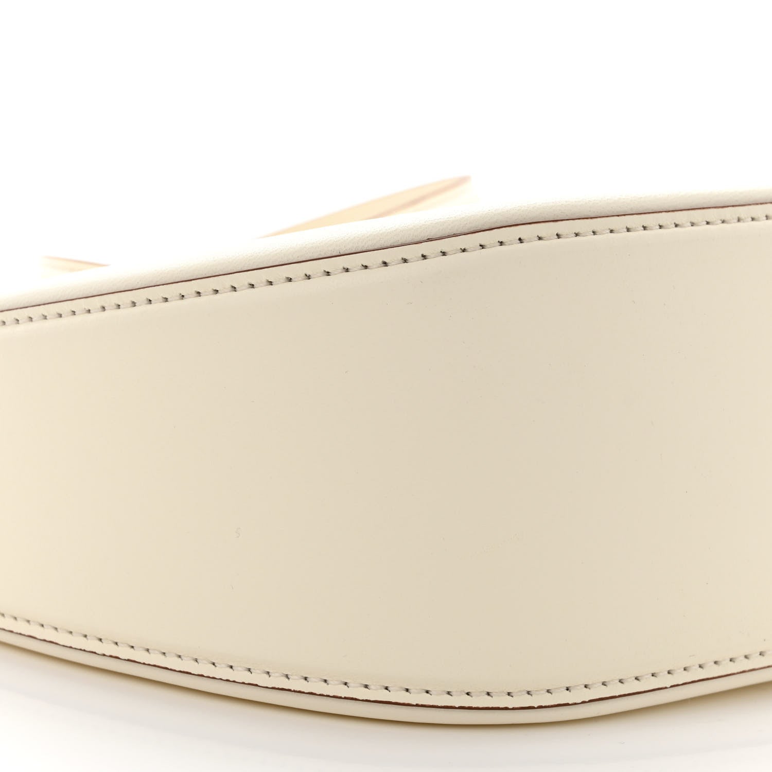 Valentino Garavani Nappa Mini Vlogo Moon Hobo Bag Ivory 9 of 10