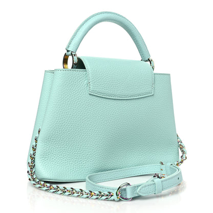 Louis Vuitton Taurillon Capucines BB Iridescent Topaz 3 of 8