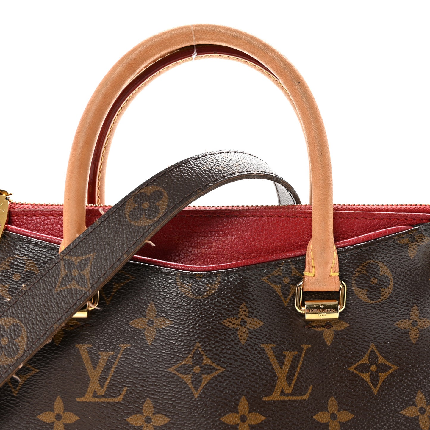 Monogram Pallas BB Cherry
