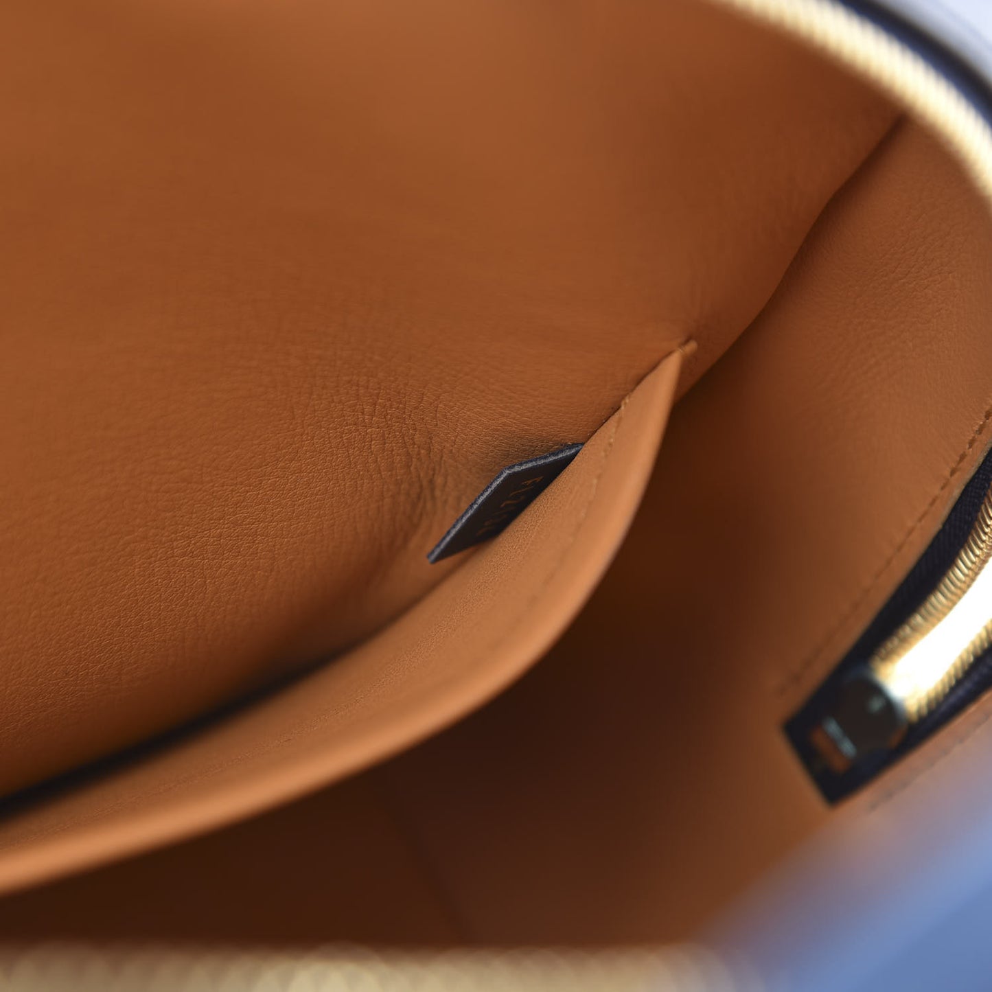 Box Calfskin Dora MM Tote Bleuet