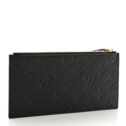 Louis Vuitton Empreinte Felicie Chain Wallet Zippered Insert Black 3 of 6