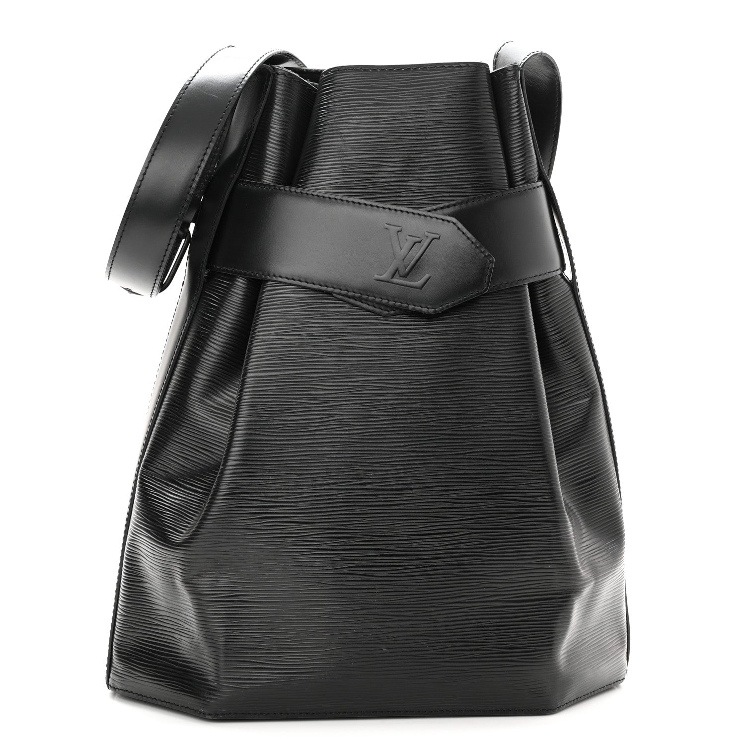 Louis Vuitton Epi Sac D'Epaule GM Black 1 of 10