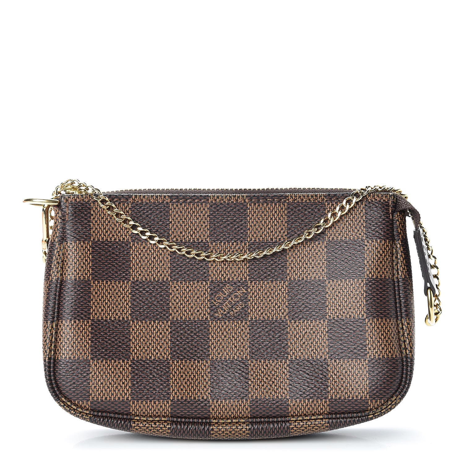 Louis Vuitton Damier Ebene Mini Pochette Accessories 1 of 8