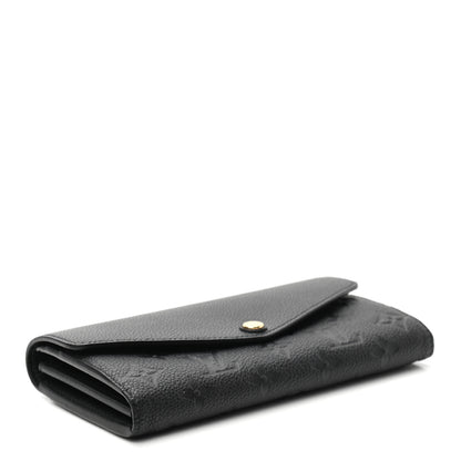 Louis Vuitton Empreinte Sarah Wallet NM Black 4 of 7