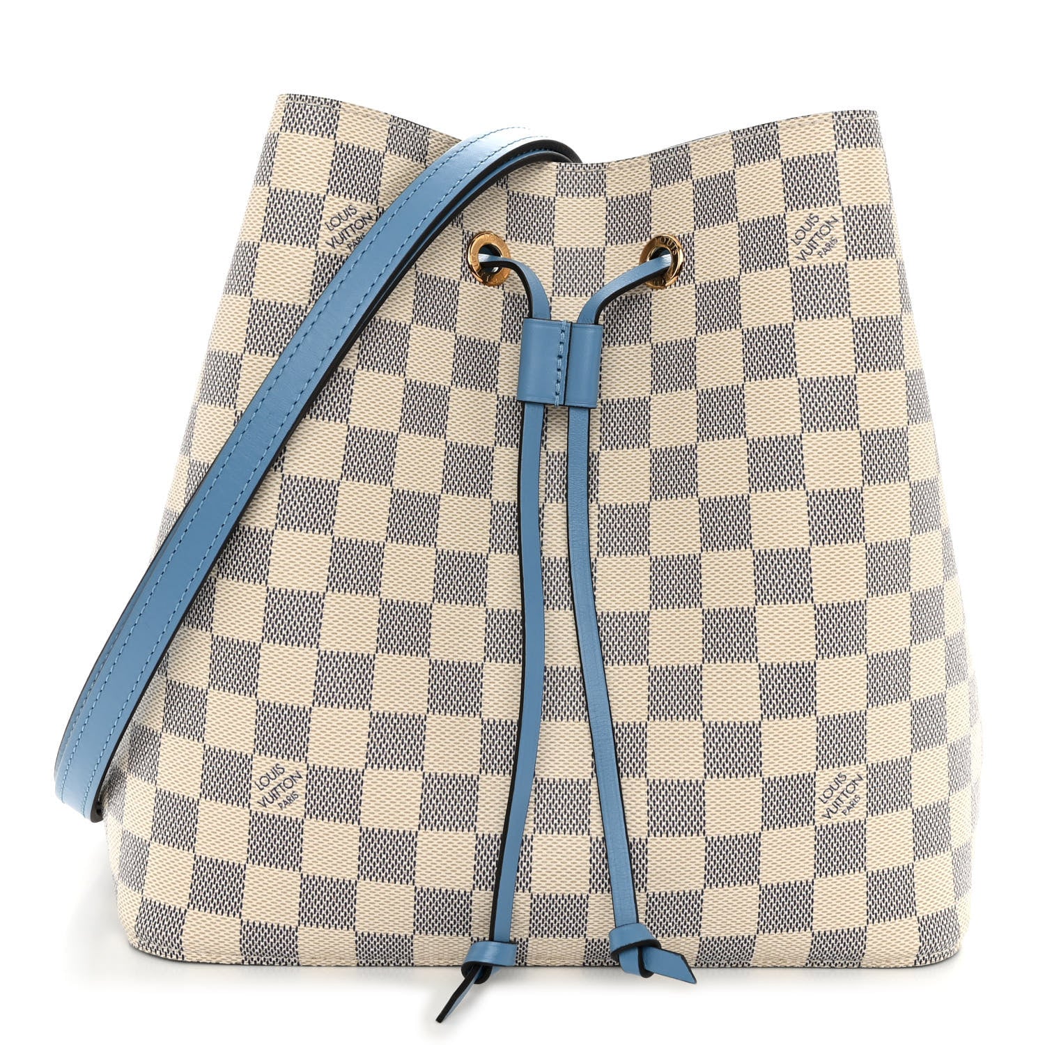 Louis Vuitton Damier Azur Neonoe MM Bleuet 1 of 9