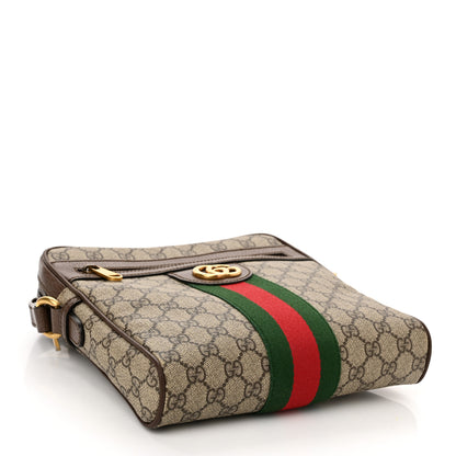 Gucci GG Supreme Monogram Web Small Ophidia Messenger Bag Brown 4 of 10