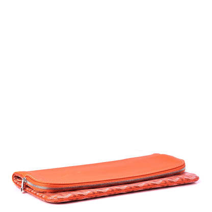 Goyard Goyardine Sainte Marie Soft Clutch Orange 4 of 9