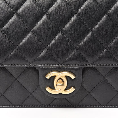 Chanel Lambskin Quilted Small Chic Pearls Flap Black 10 of 10