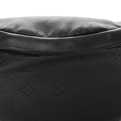 Louis Vuitton Calfskin Monogram Shadow Discovery Bumbag Black 8 of 12