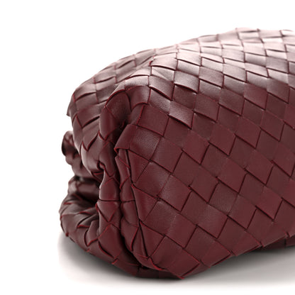 Bottega Veneta Nappa Maxi Intrecciato The Pouch Oversized Clutch Bordeaux 9 of 10