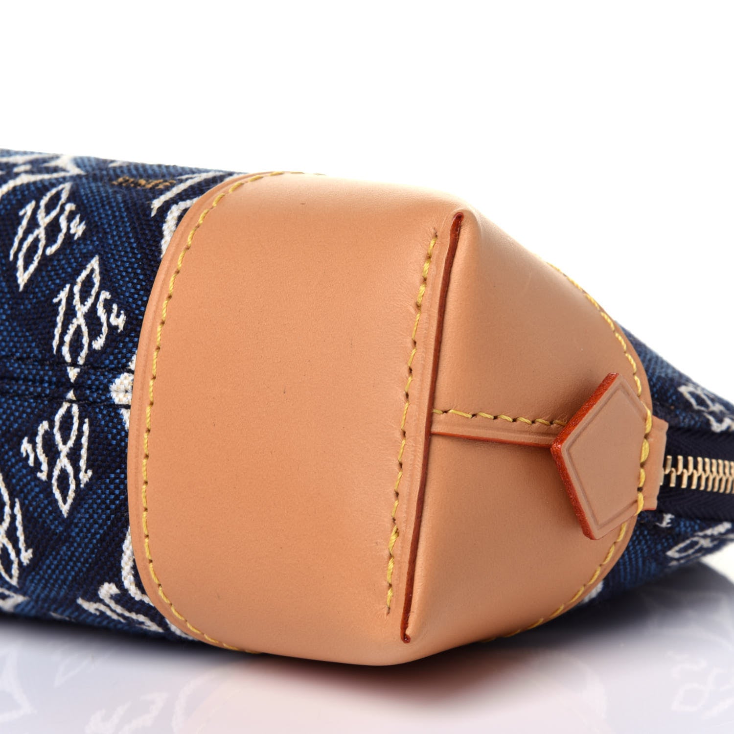 Louis Vuitton Jacquard Since 1854 Cosmetic Pouch PM Blue 9 of 11