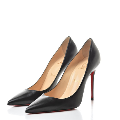 Christian Louboutin Shiny Nappa Decollete 554 100 Pumps 39 Black 3 of 15