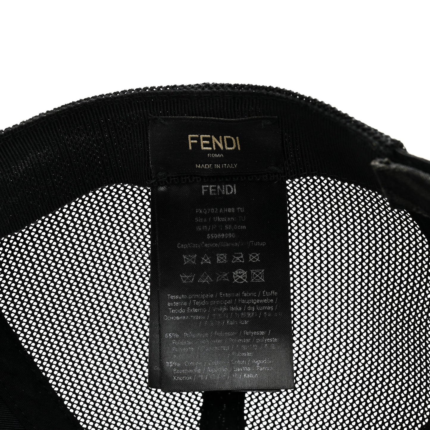 Canvas Mesh FF Reloaded Baseball Hat Black