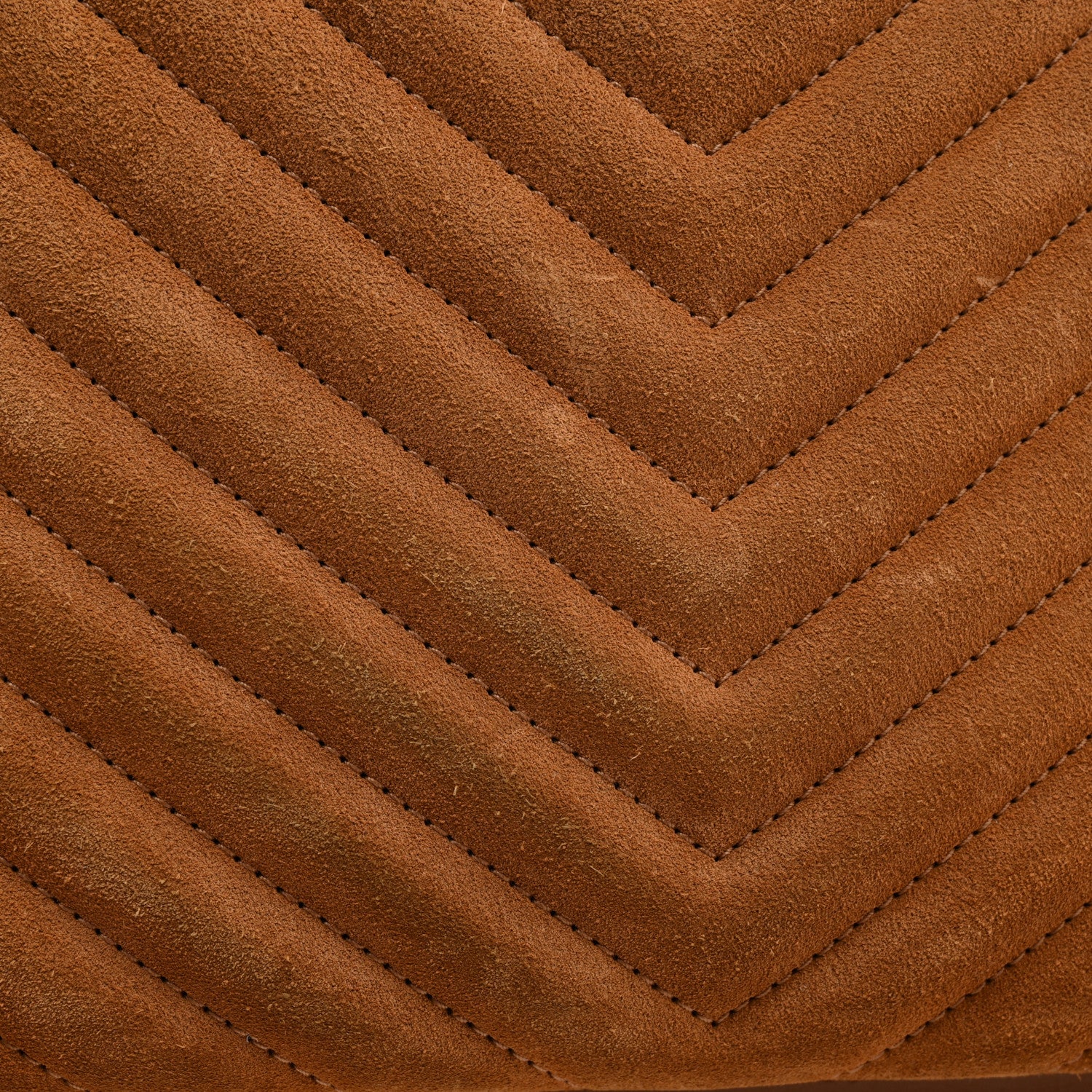 Saint Laurent Suede Matelasse Monogram Lou Camera Bag Cinnamon 11 of 11