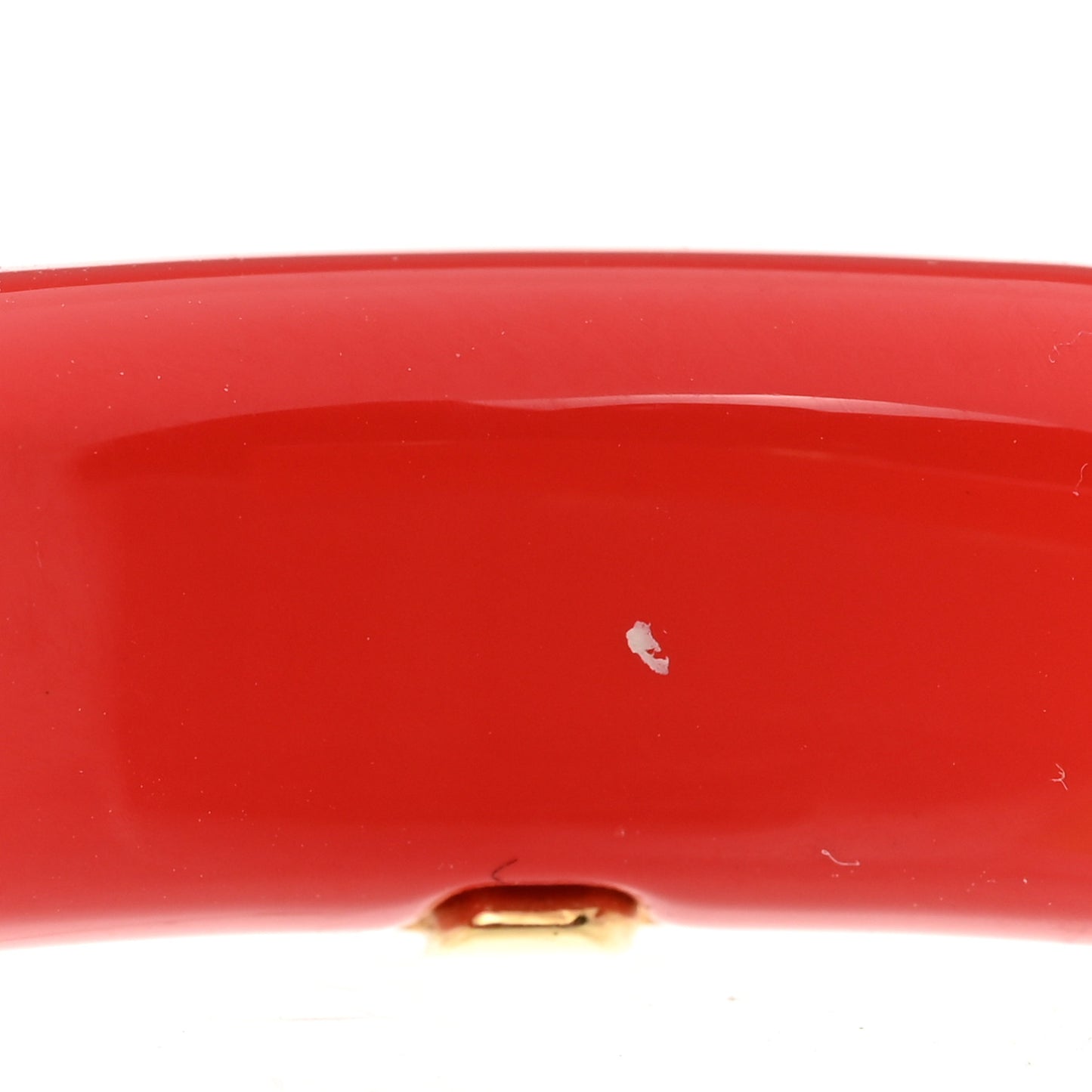 Resin Daily Monogram Bracelet M Red