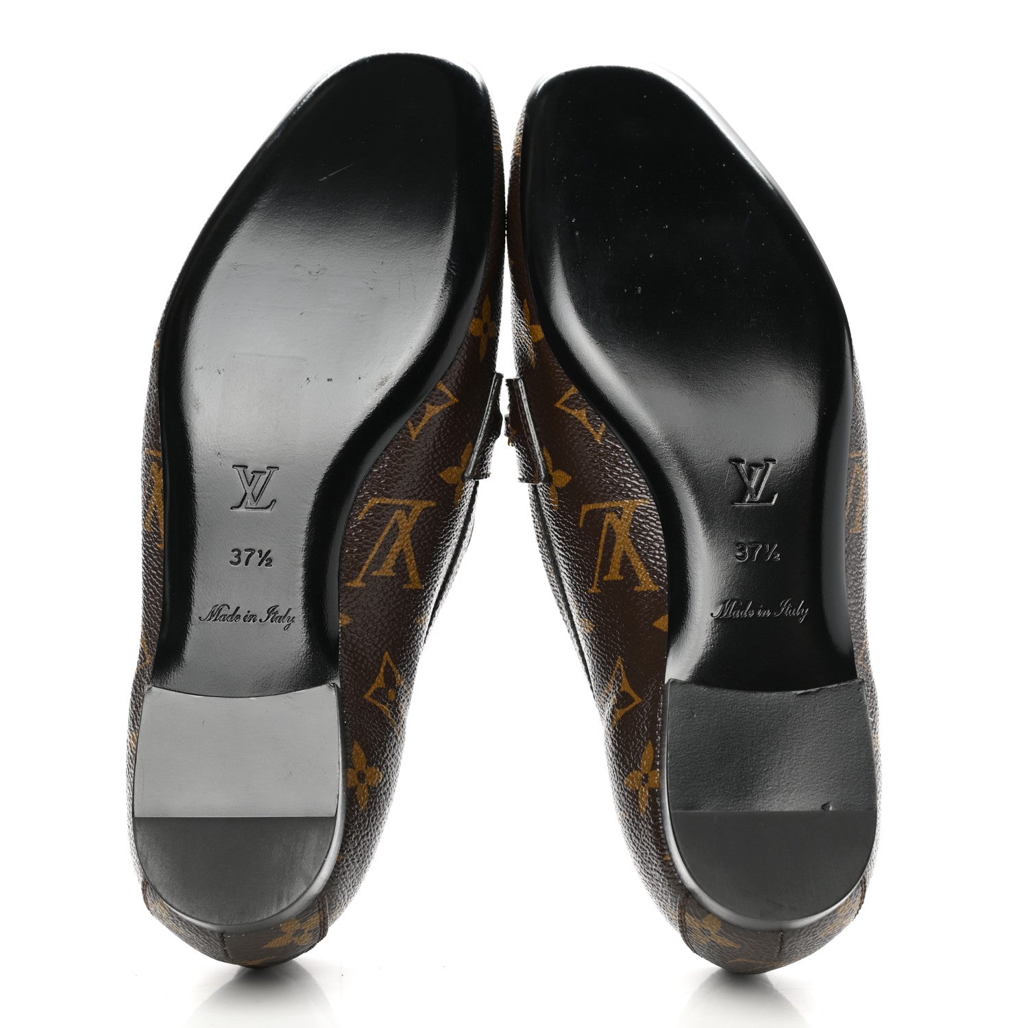 Louis Vuitton Monogram Upper Case Flat Loafer 37.5 5 of 9