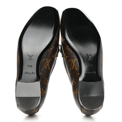 Louis Vuitton Monogram Upper Case Flat Loafer 37.5 5 of 9