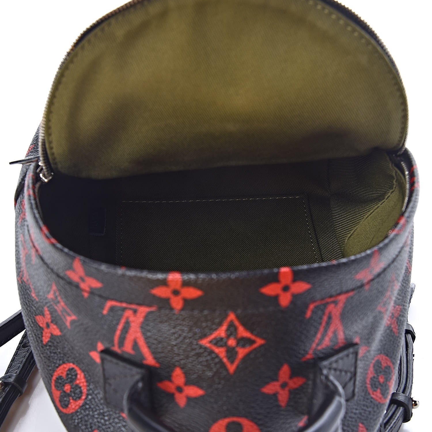 Louis Vuitton Monogram Infrarouge Palm Springs Backpack Mini 5 of 10