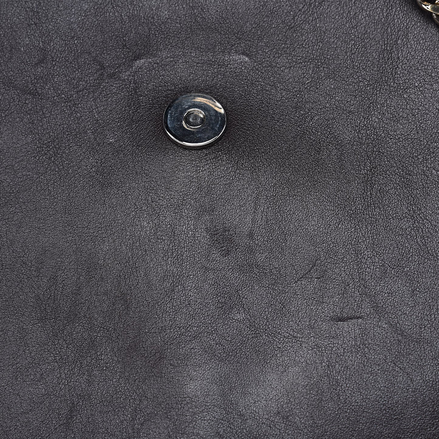 Calfskin Suede Medium Faye Shoulder Bag Carbon Brown