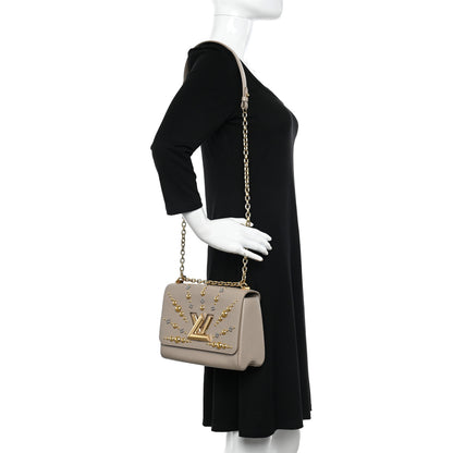Louis Vuitton Epi Studded Sol Twist Shoulder Bag MM Galet 2 of 11