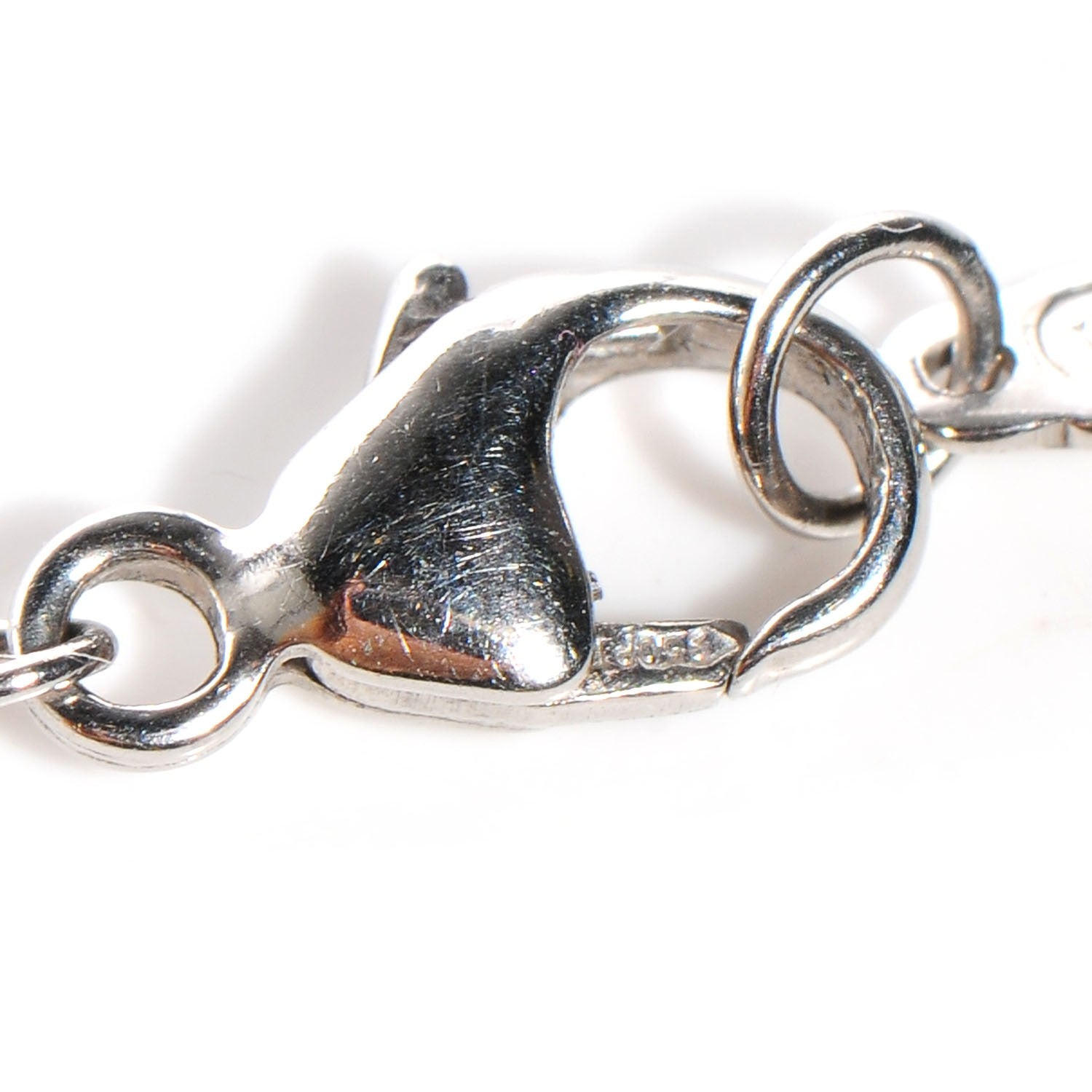 Tiffany Platinum Diamond Jazz Graduated Drop Pendant Necklace 5 of 6