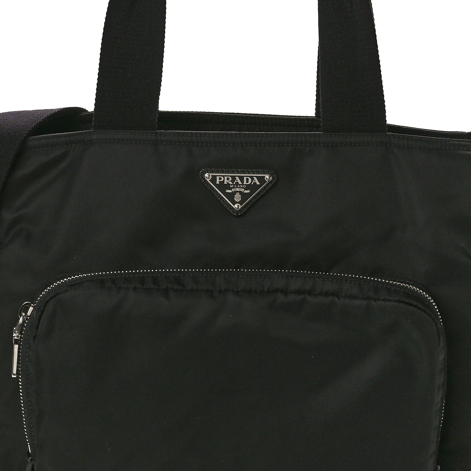 Prada Nylon Vela Baby Bag Black 9 of 12