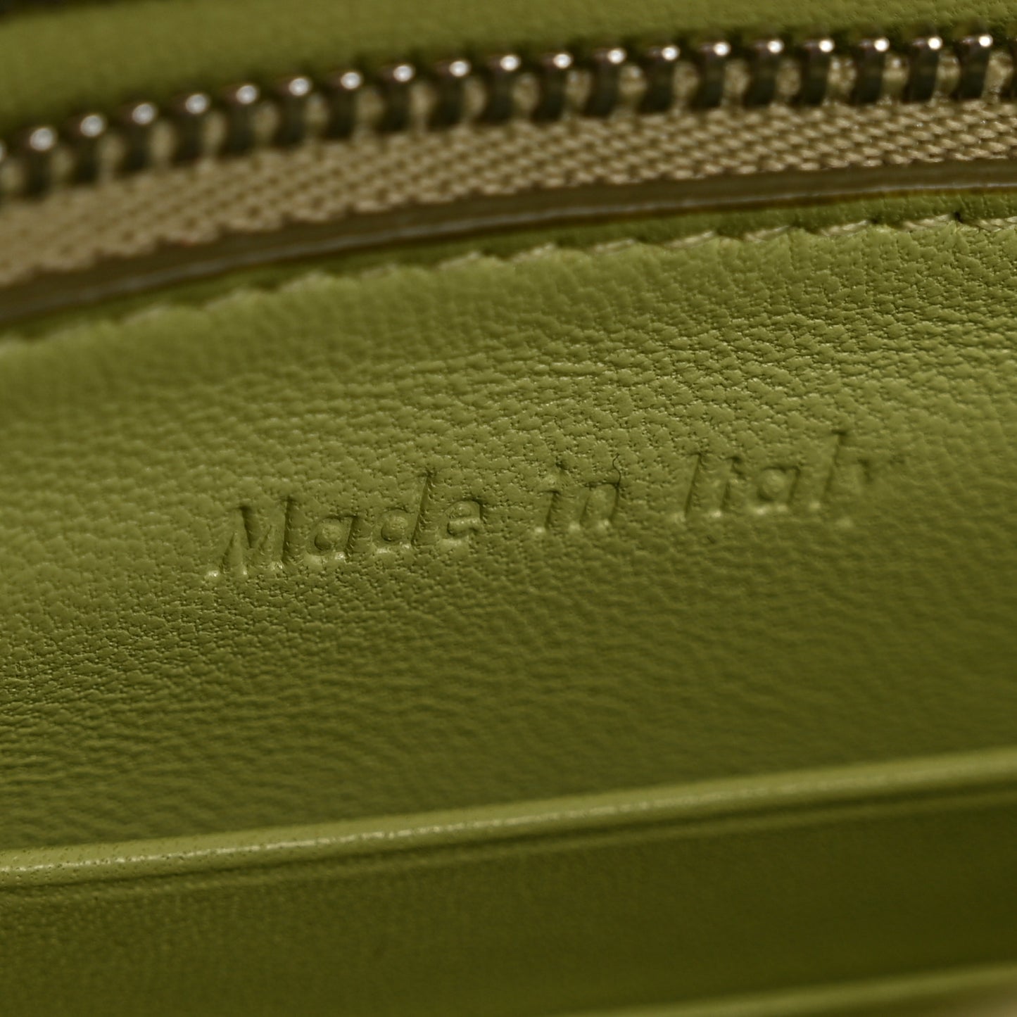 Baby Grained Calfskin Small Trotteur  Jade