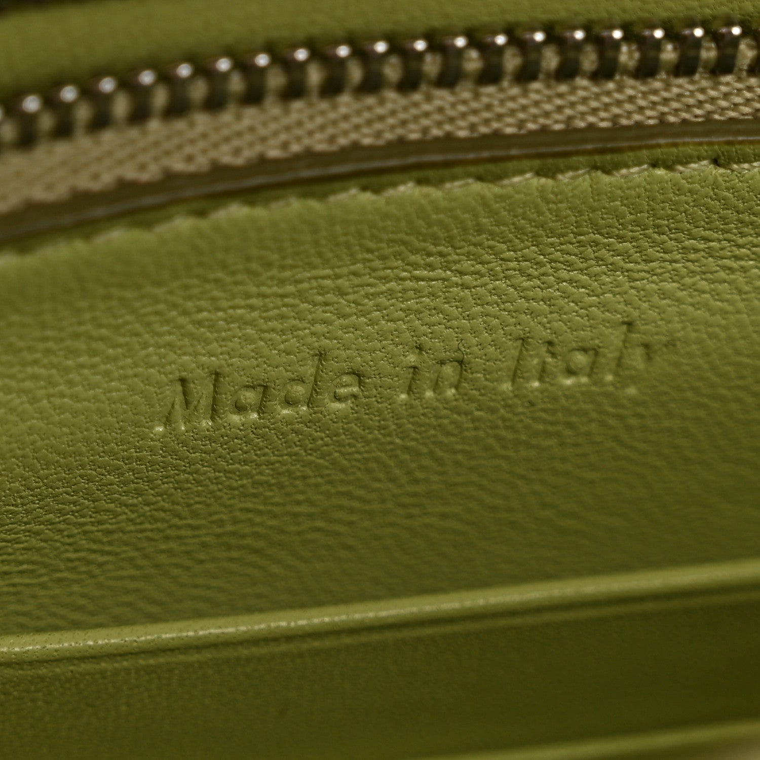 Celine Baby Grained Calfskin Small Trotteur  Jade 7 of 14