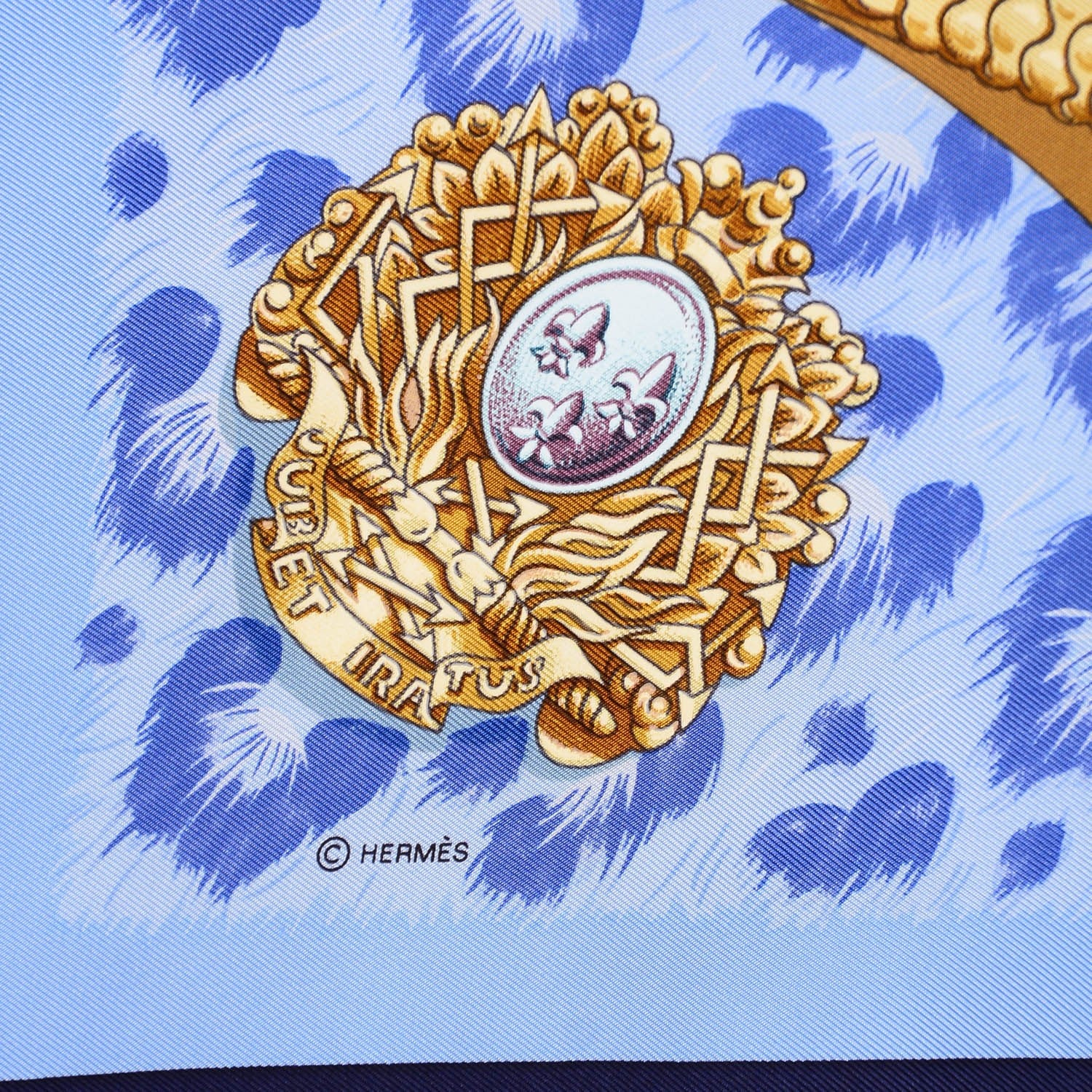 Hermes Silk Casques Et Plumets Scarf 90 4 of 5