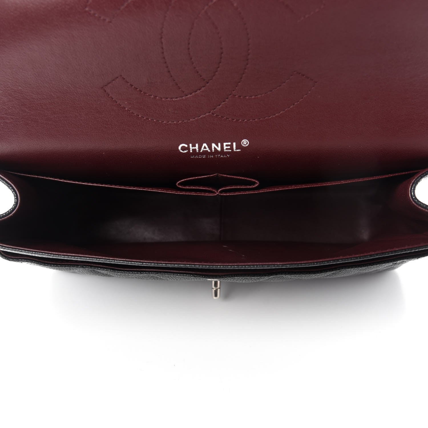 Chanel Caviar Quilted Jumbo Double Flap Black 5 of 12