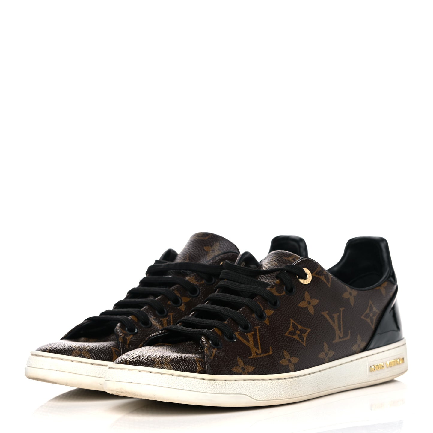Patent Monogram Frontrow Sneakers 41