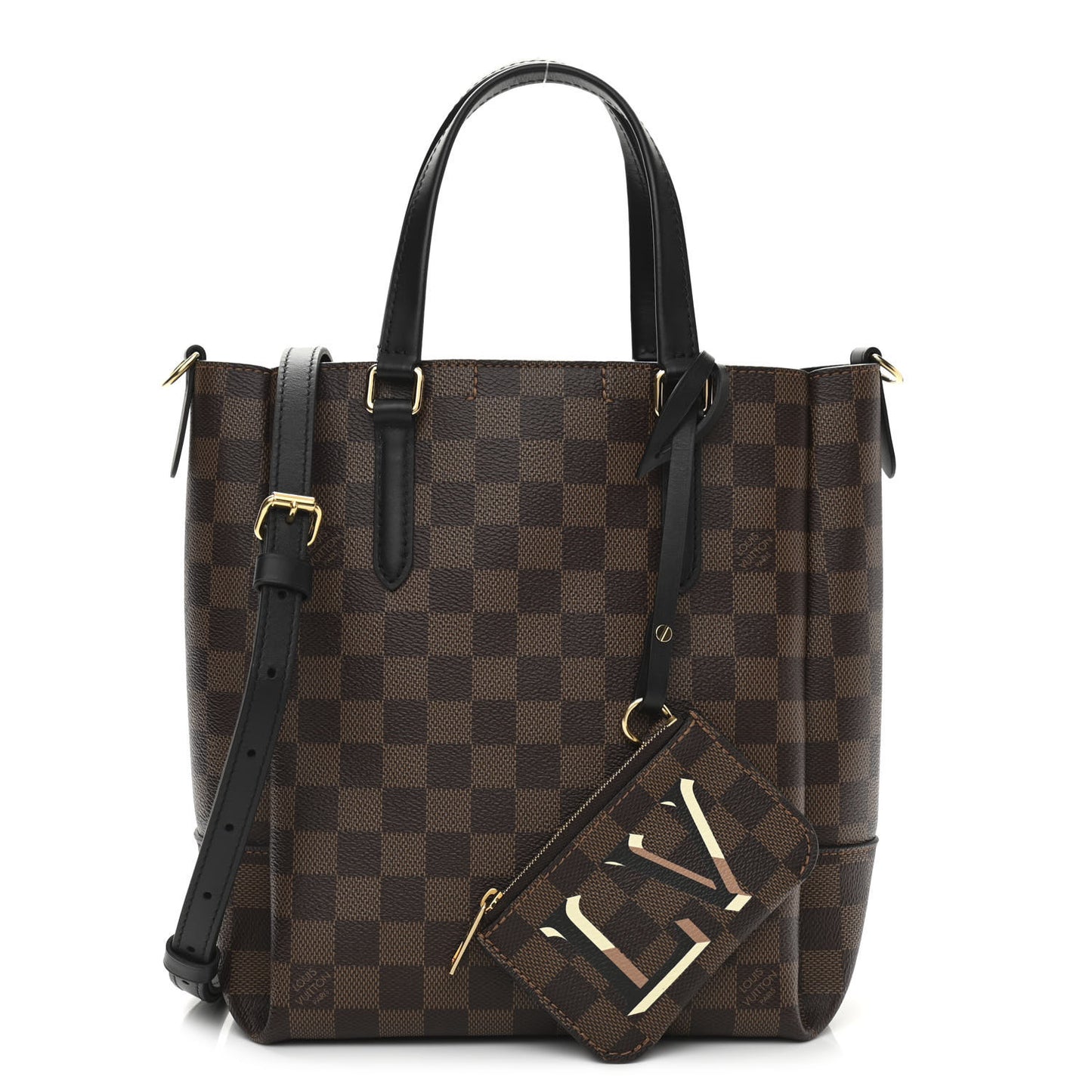 Damier Ebene Belmont PM Black