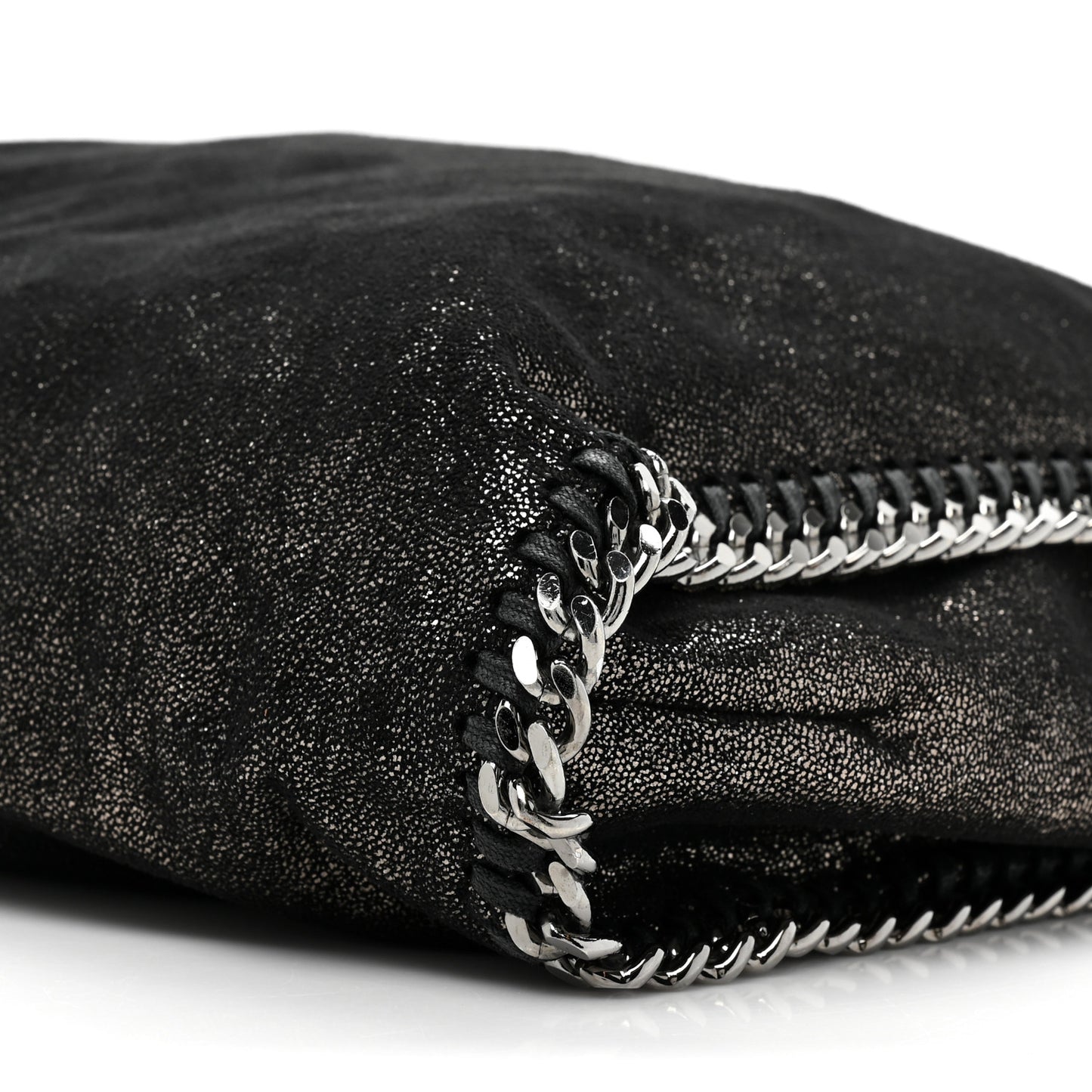 Shaggy Deer Big Falabella Tote Ruthenium