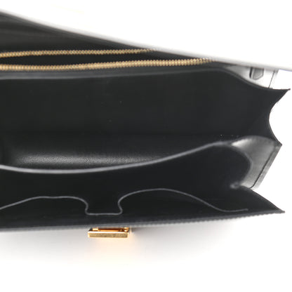Celine Box Calfskin Medium Classic Box Flap Bag Black 5 of 9