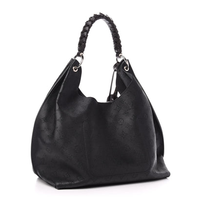 Louis Vuitton Mahina Carmel Hobo Black 3 of 9