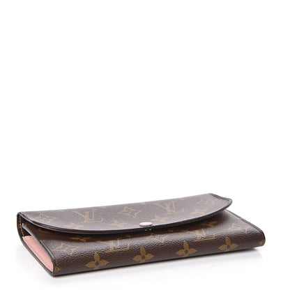Louis Vuitton Monogram Emilie Wallet Rose Ballerine 4 of 7