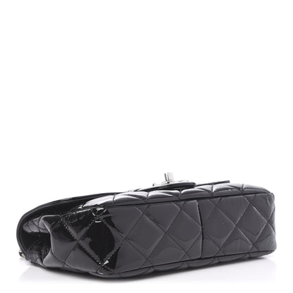 Chanel Patent Quilted Small Coco Shine Flap Black 4 of 10