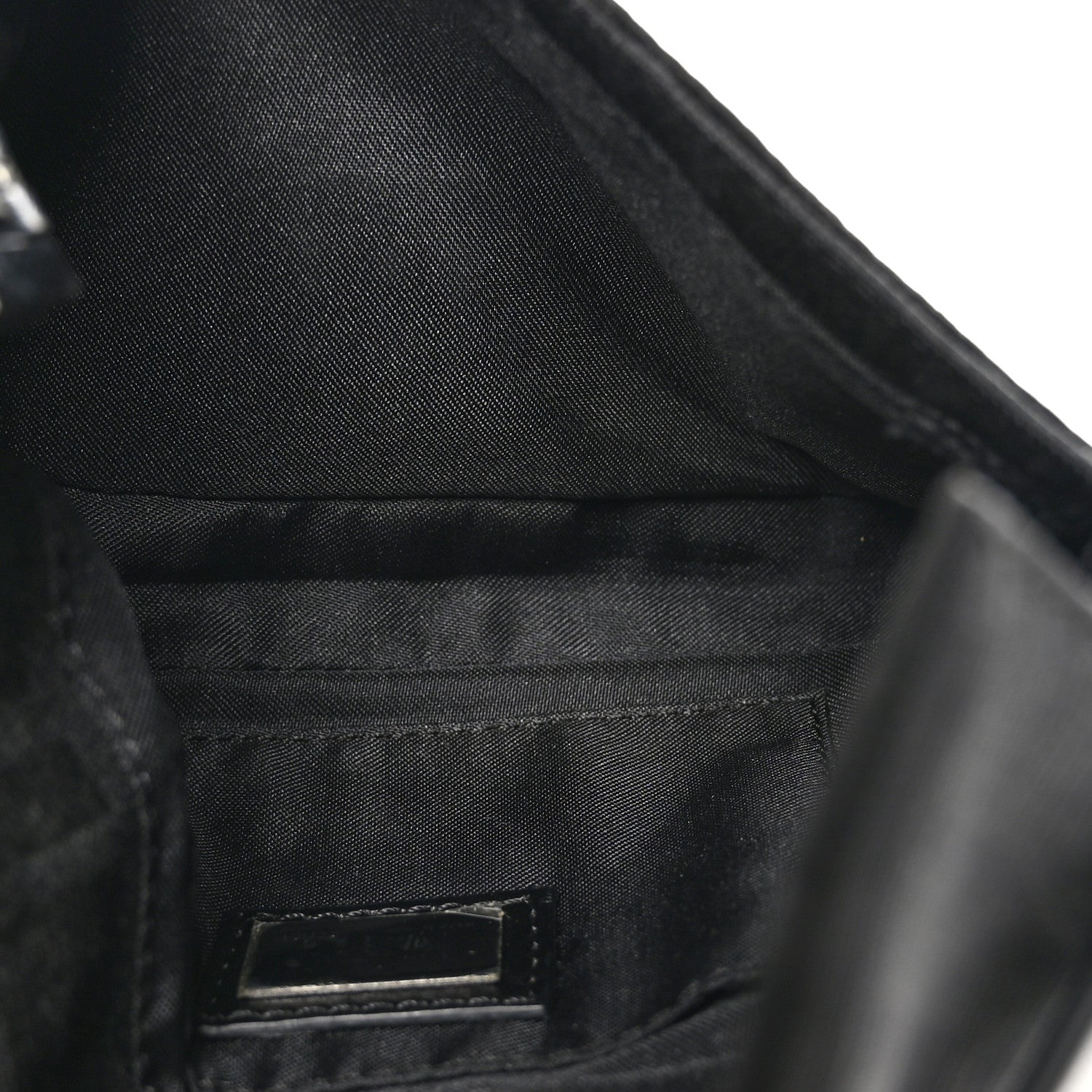 Fendi Zucca Mini Baguette Black 5 of 10