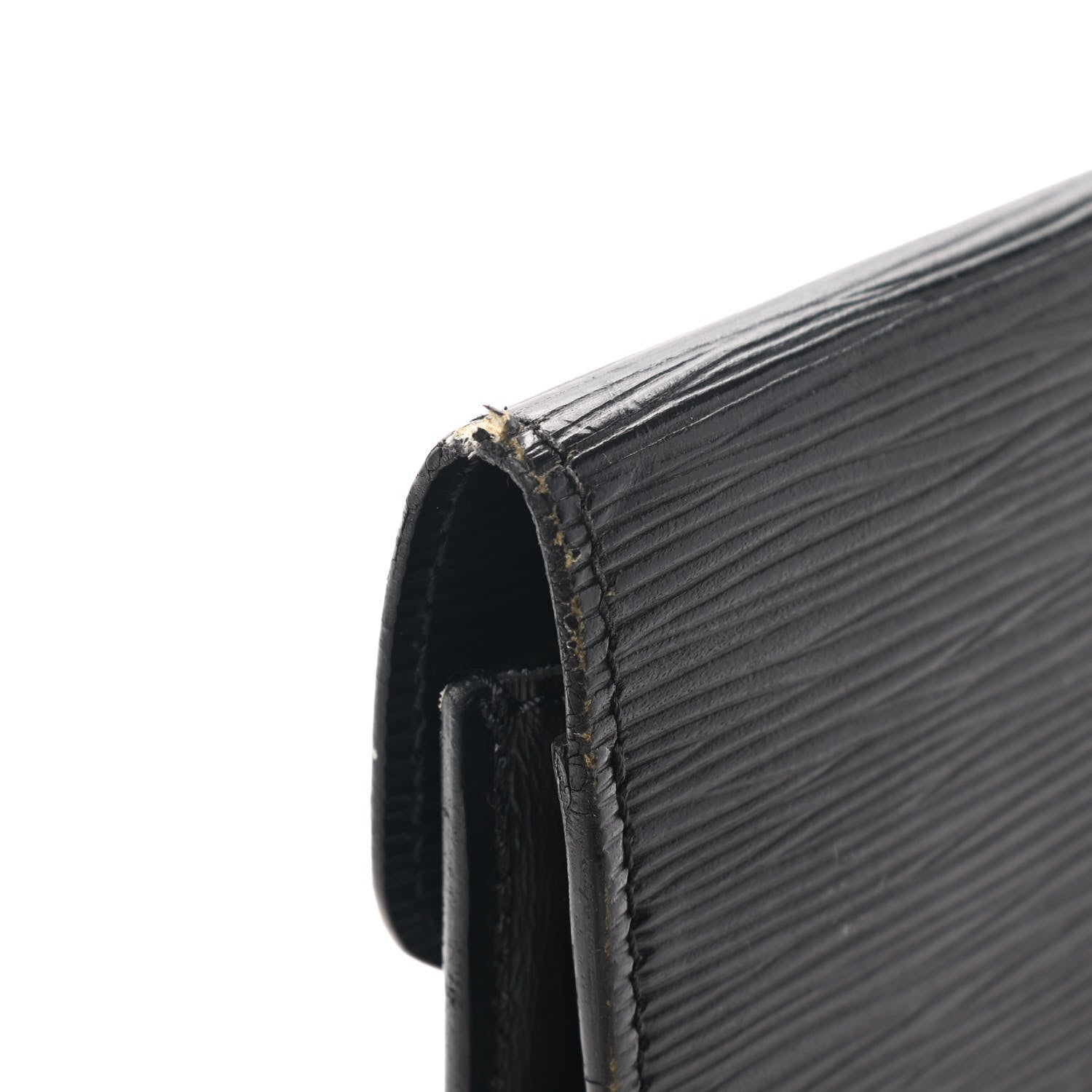 Louis Vuitton Epi Pochette Sellier Dragonne Clutch Black 12 of 14