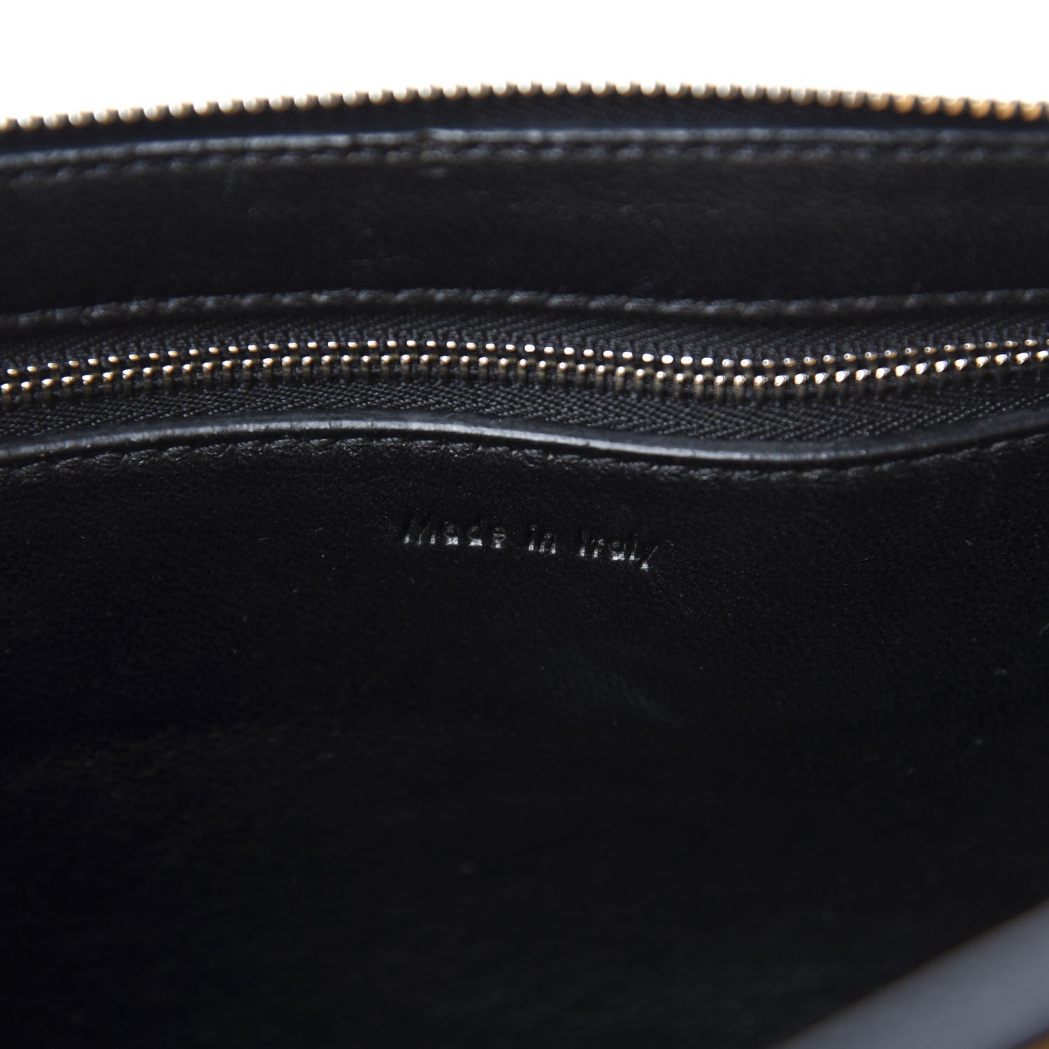 Celine Drummed Calfskin Medium Edge Shoulder Bag Ocre 8 of 10