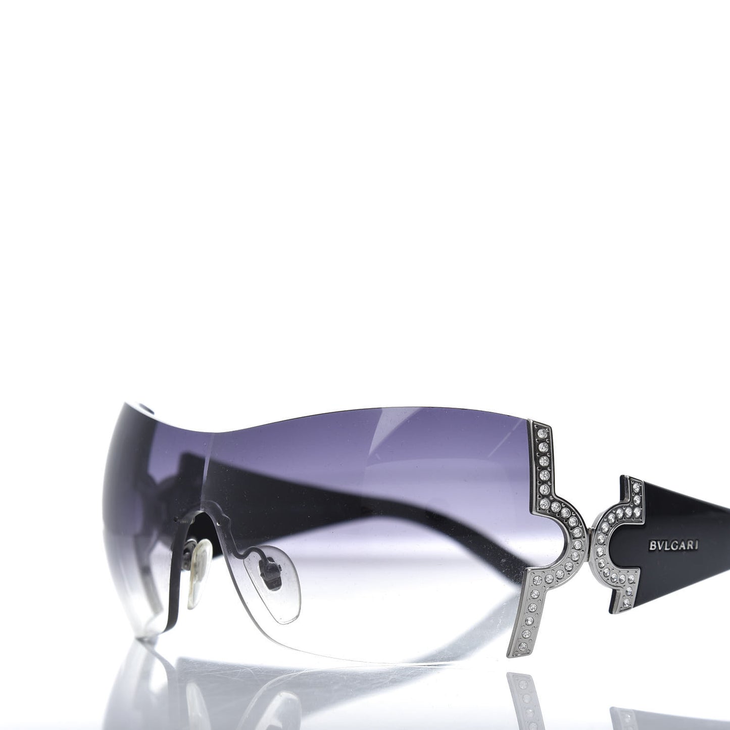 Crystal 651-B Sunglasses Black