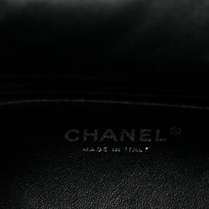 Chanel Lambskin Quilted Timeless Clutch Black 6 of 13