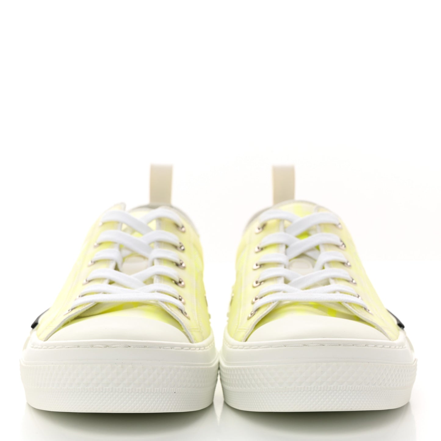 Technical Canvas Oblique Mens B23 Low Top Sneaker 40 Yellow