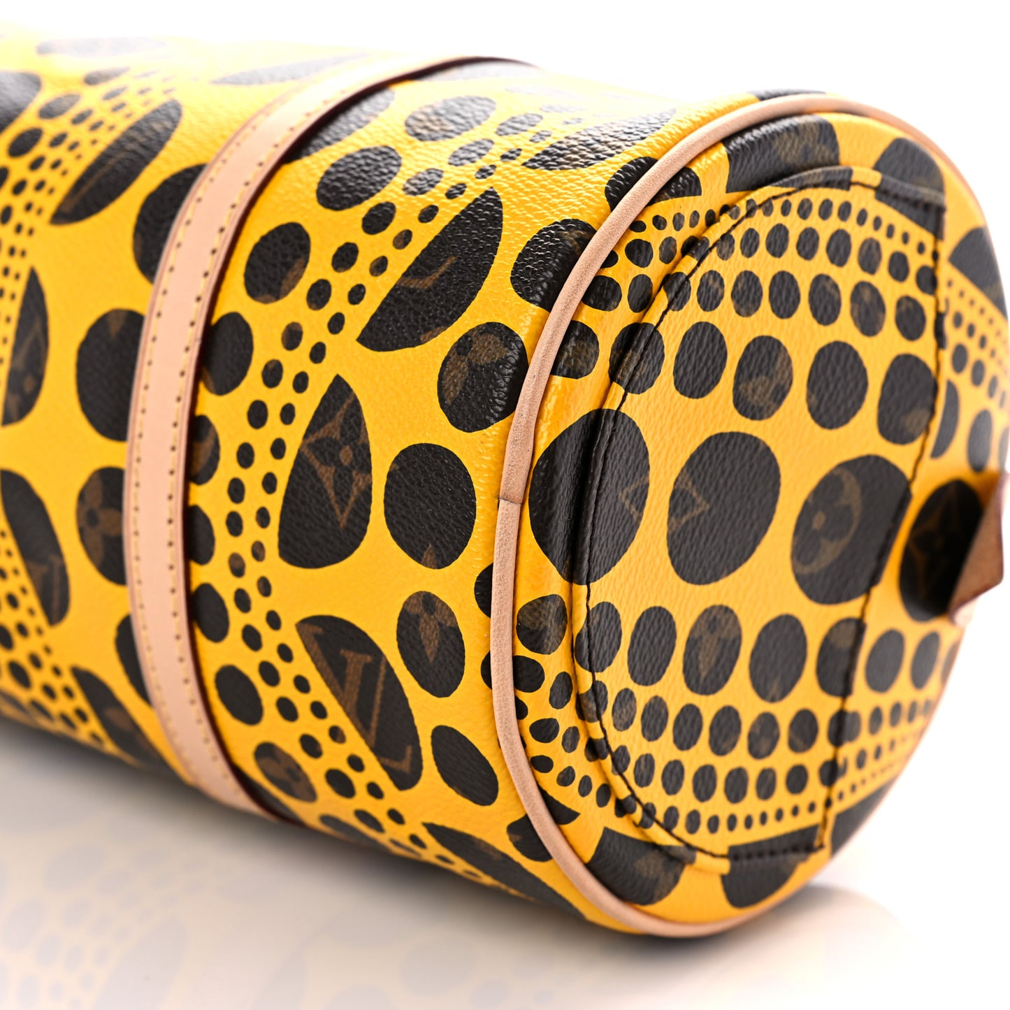Monogram Kusama Pumpkin Dots Papillon 30 Yellow