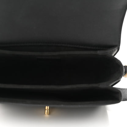 Louis Vuitton Grained Calfskin Lockme Oxford Black 5 of 9